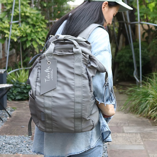 TakeMe（テイクミー）3レイヤーデイパック Cargo GY グレー