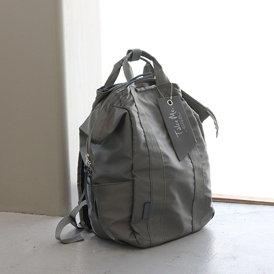 TakeMe（テイクミー）3レイヤーデイパック Cargo GY グレー