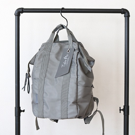 TakeMe（テイクミー）3レイヤーデイパック Cargo GY グレー
