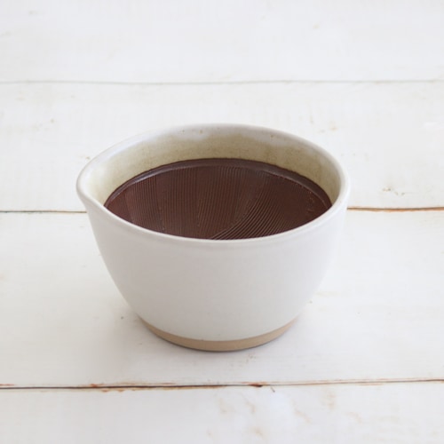 もとしげ すり鉢 小 白マット