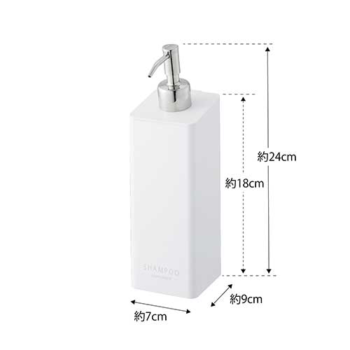 マグネットツーウェイディスペンサー タワー シャンプー WH