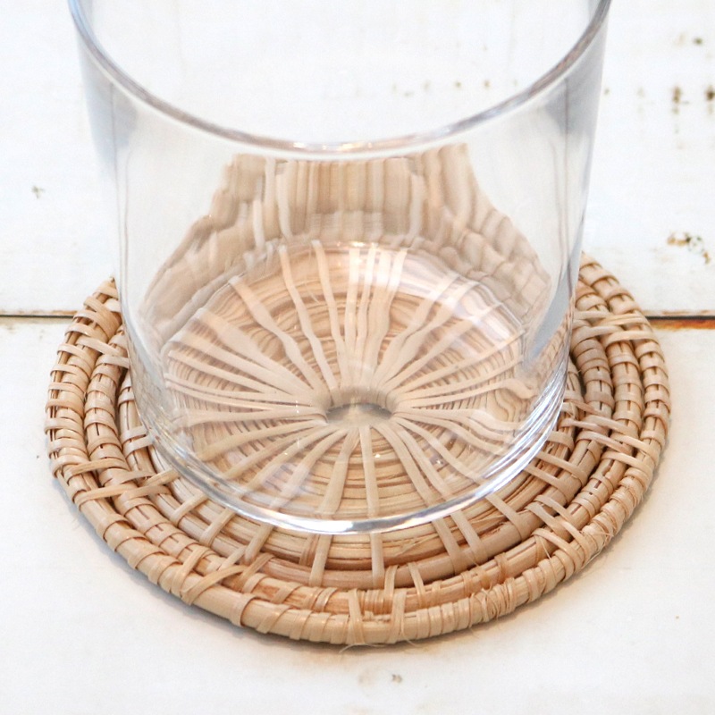 コースター ラタン ラウンド NT