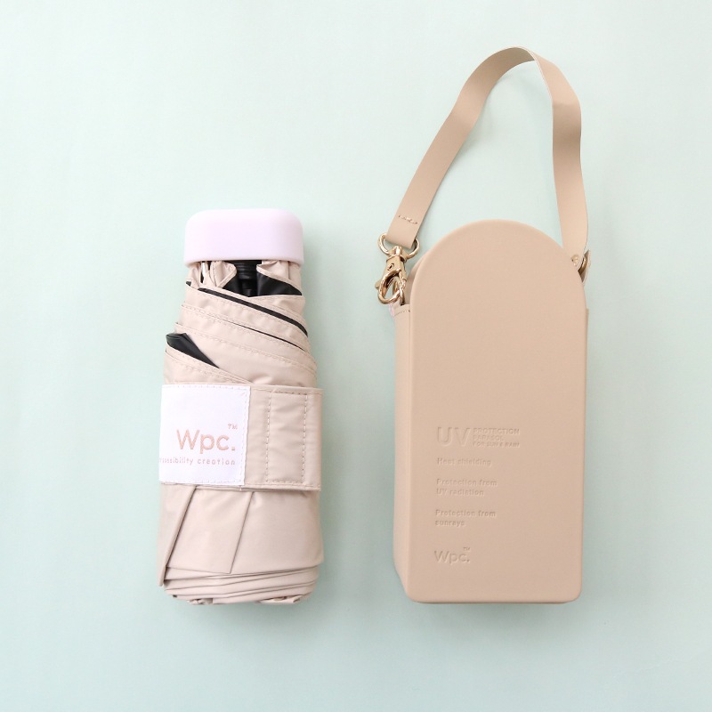 本日のみ大幅お値下げ！新品未使用バテンクロシェブレードトリムジャケット 晴雨兼用（折傘）遮光ポシェットタイニー BE | ハンプティーダンプ