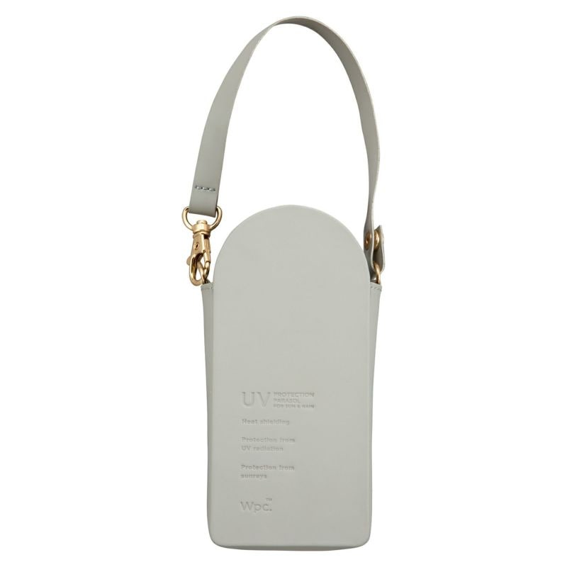 晴雨兼用（折傘）遮光ポシェットタイニー GY | ハンプティーダンプ