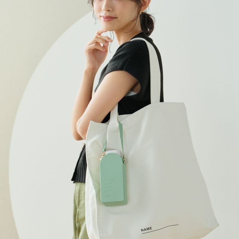 晴雨兼用（折傘）遮光ポシェットタイニー GY