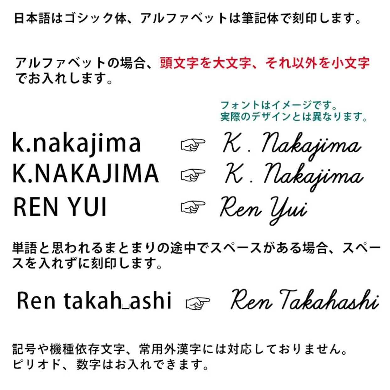 【名入れ】Thank youハガキ 花びら×ボールペン イエロー