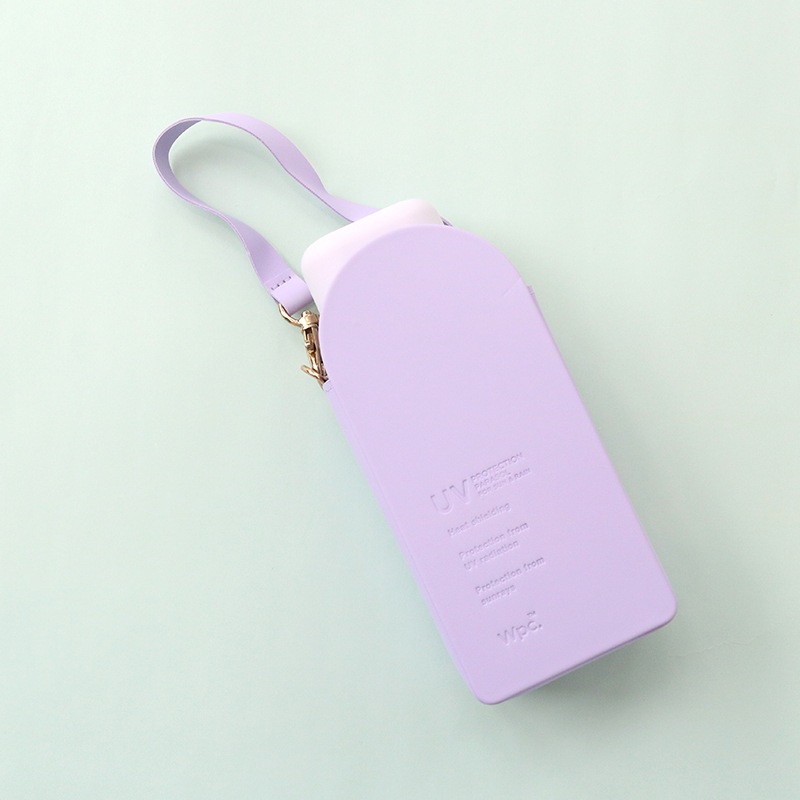 晴雨兼用(折傘)遮光ポシェットタイニー LAV