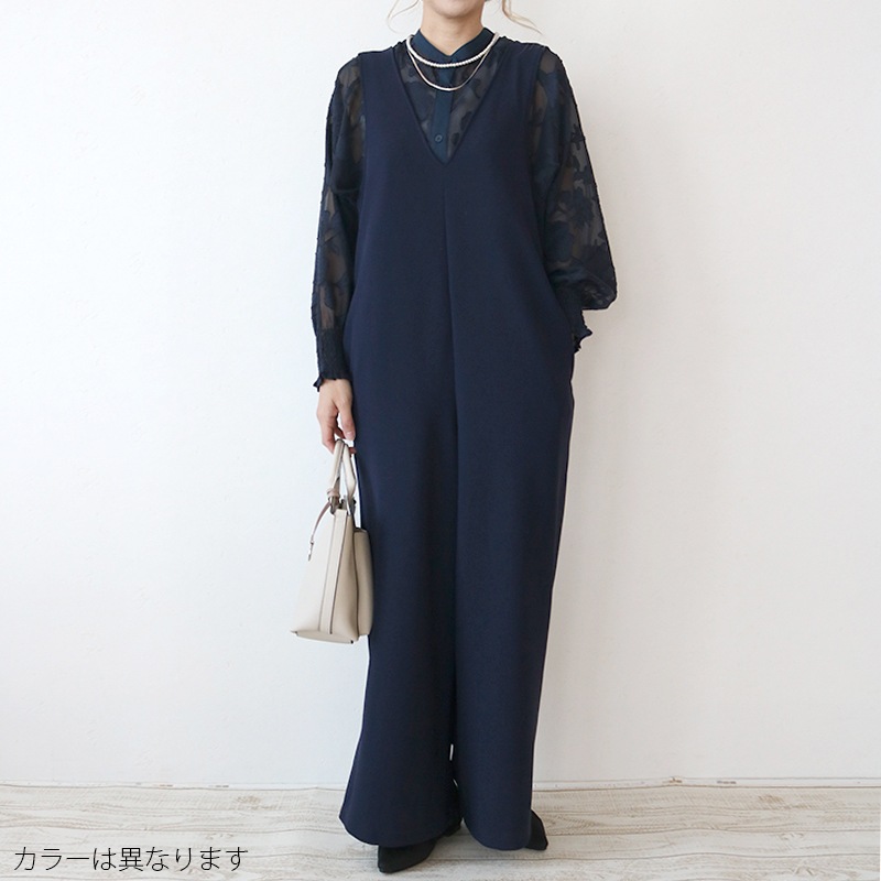 オールインワンパンツ BK