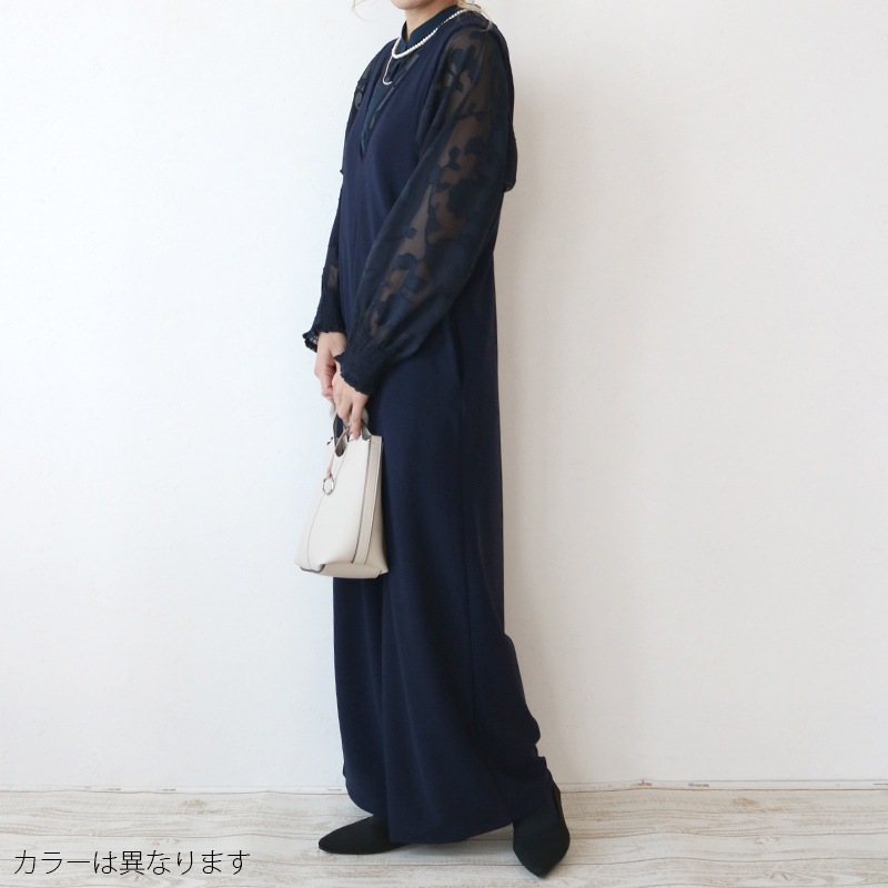 オールインワンパンツ BK