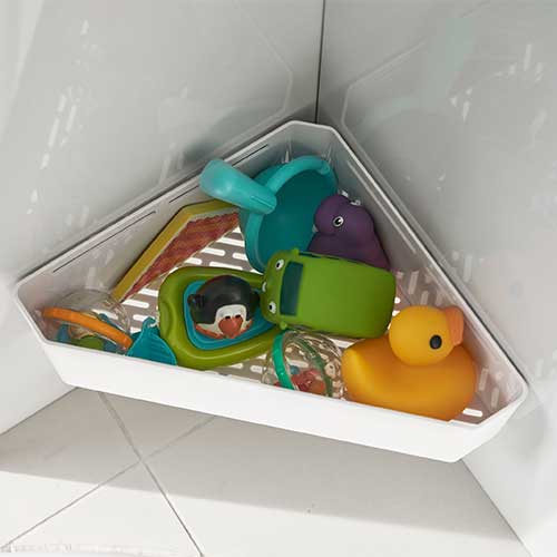 グネットバスルームコーナーおもちゃラック　タワー　ＷＨ