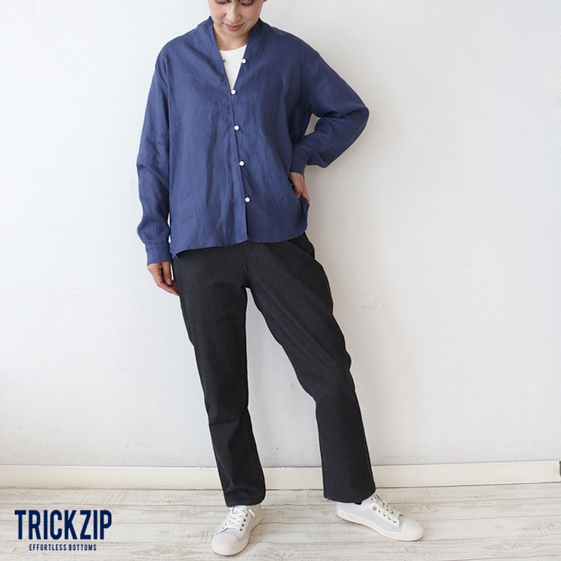 トリックジップ マムフィット360ジーンズ 97 DGY | ハンプティーダンプ