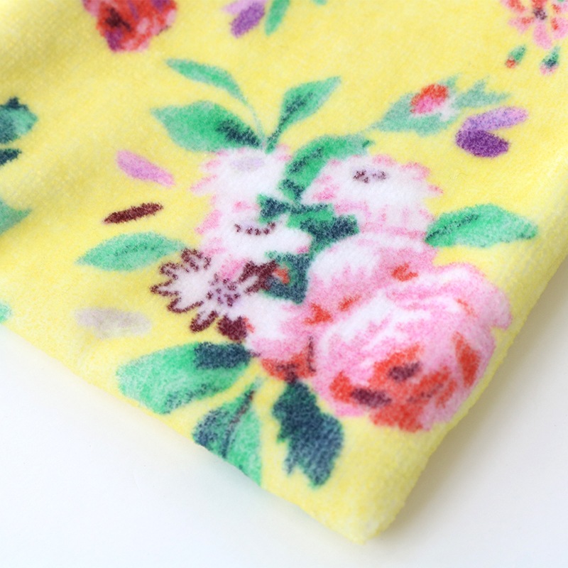 Cath Kidston（キャスキッドソン） タオルポーチ イエロー ICON FLORAL