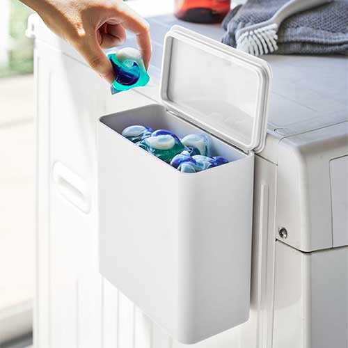 マグネット洗濯洗剤ボールストッカー タワー WH