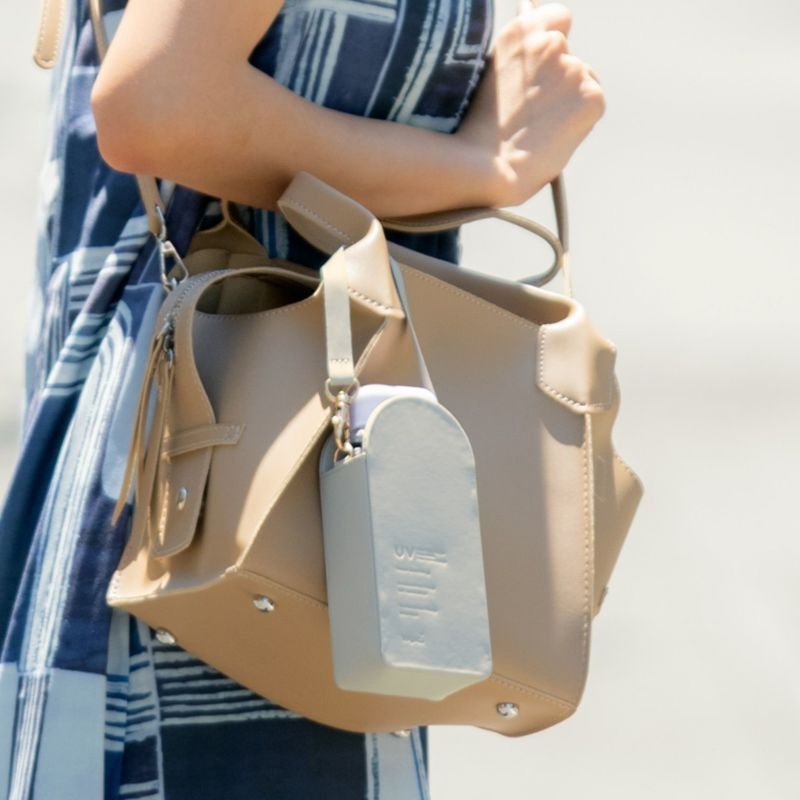 晴雨兼用（折傘）遮光ポシェットタイニー PK