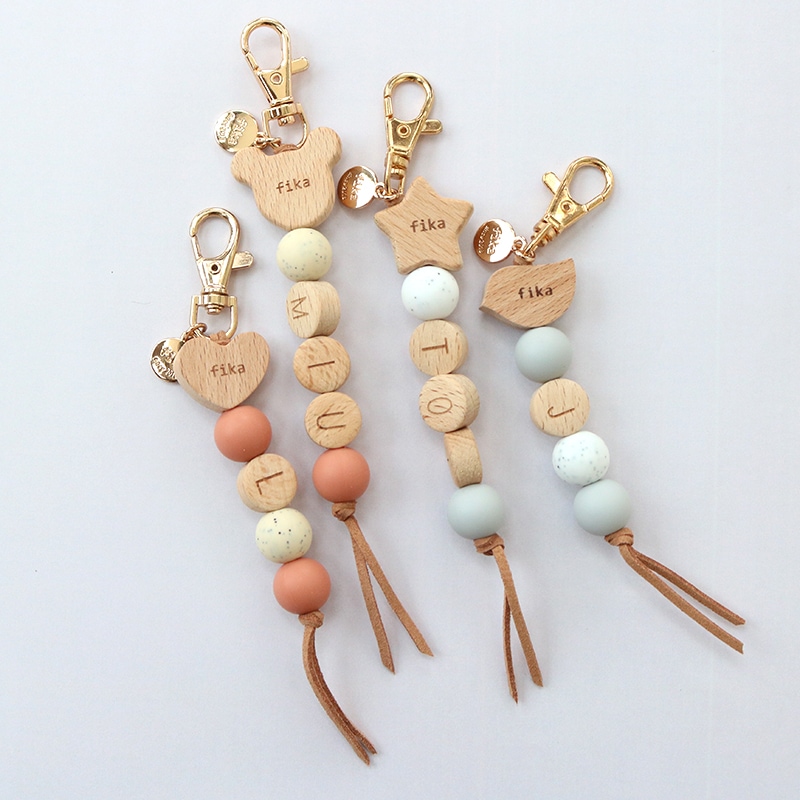 【期間限定8月31日まで】fika（フィーカ）おなまえキーホルダー