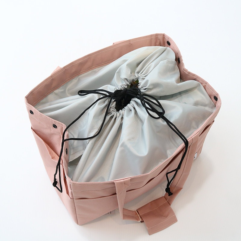 HD　MF&CDL　保冷レジカゴバッグ　GY