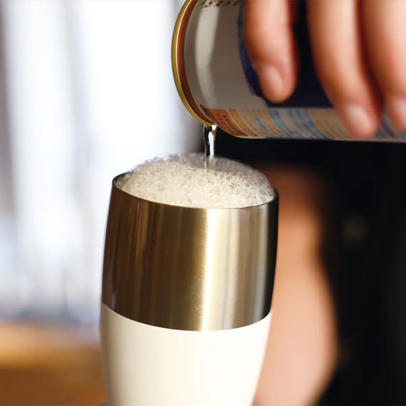 泡を楽しむタンブラー WH