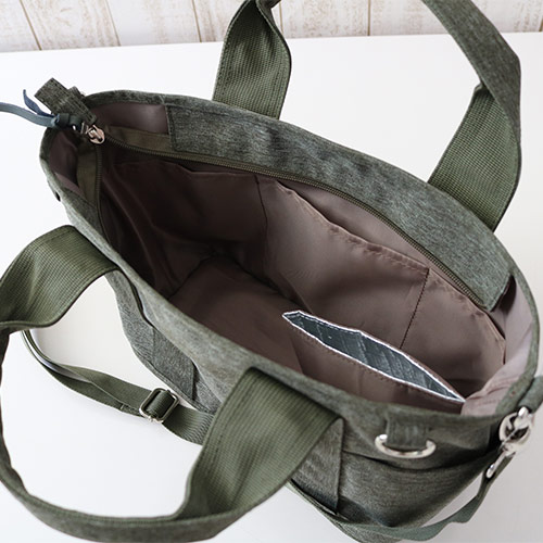 Take Me テイクミー 9ポケットトートバッグ NV