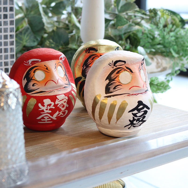 【ご予約商品】2026名入れだるまSサイズ 赤・青・白・紫