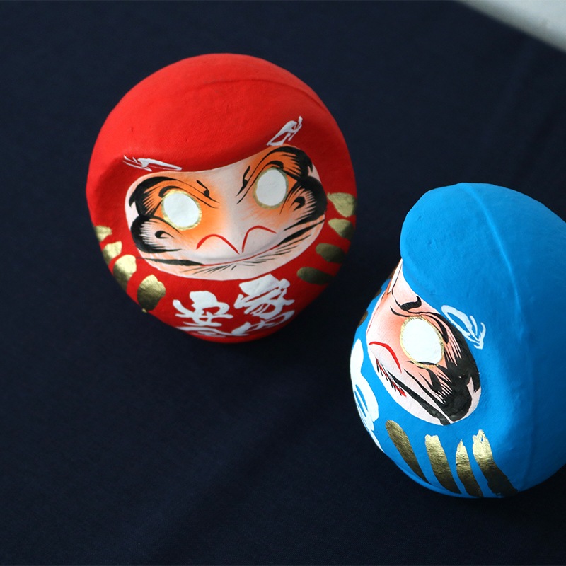 【ご予約商品】2026名入れだるまSサイズ 赤・青・白・紫