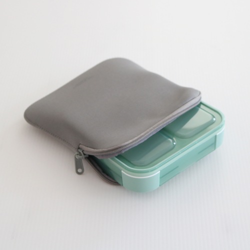 薄型弁当箱　抗菌フードマン５００　ＧＲ