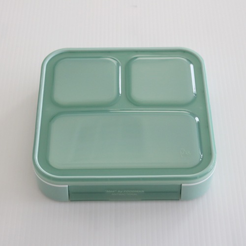 薄型弁当箱　抗菌フードマン５００　ＧＲ