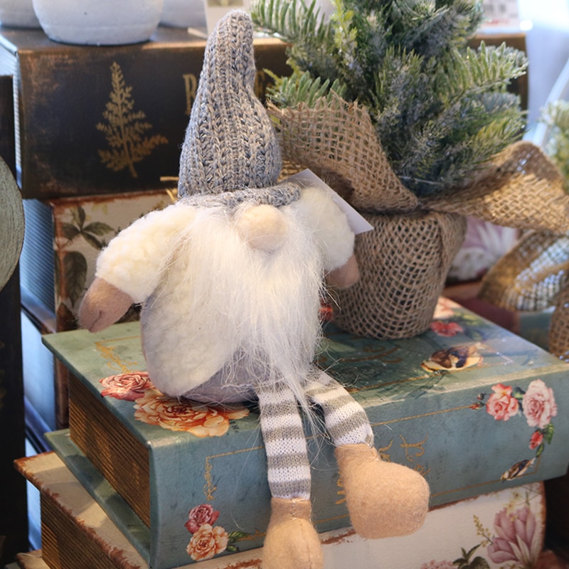 の*ん様 ☘️お盆イベント☘️821【DD】【dumetorum】クリスマスロー ヤーンサンタスタンド トムテ グレー | ハンプティーダンプティー公式