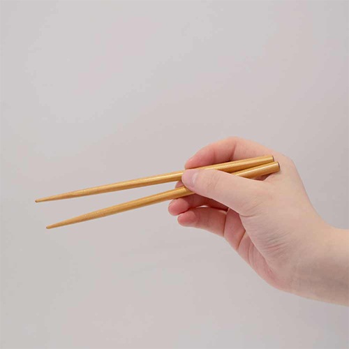 コペルト 抗菌箸入りコンビセット グレー