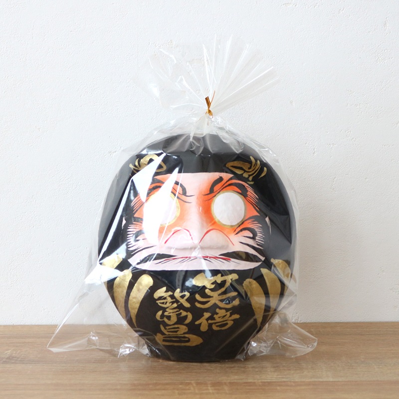 【ご予約商品】2026名入れだるまMサイズ 　赤・黒