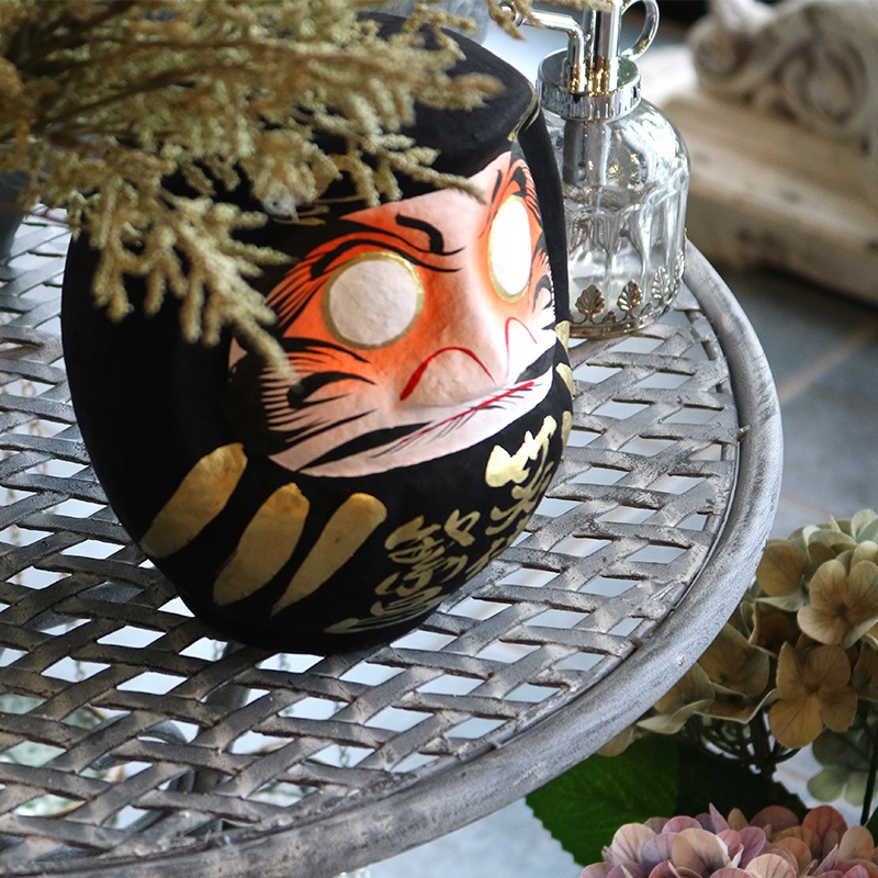 【ご予約商品】2026名入れだるまMサイズ 　赤・黒