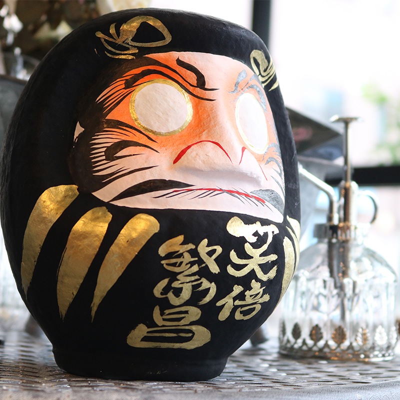 【ご予約商品】2026名入れだるまLサイズ 赤・黒