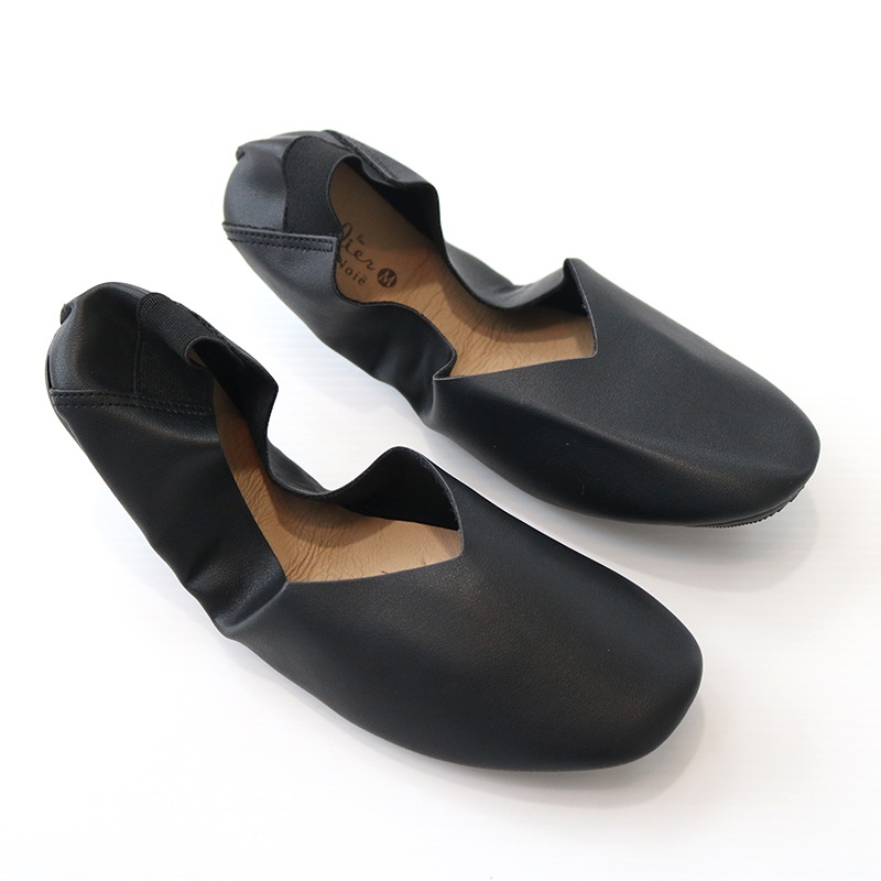 プリエ ノイエ携帯スリッポン BK | ハンプティーダンプティー公式通販