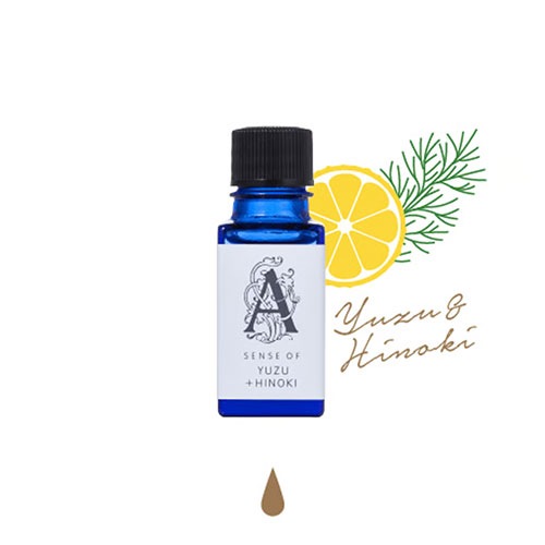 アロマホリック　水溶性アロマユズ＆ヒノキ１０ｍｌ