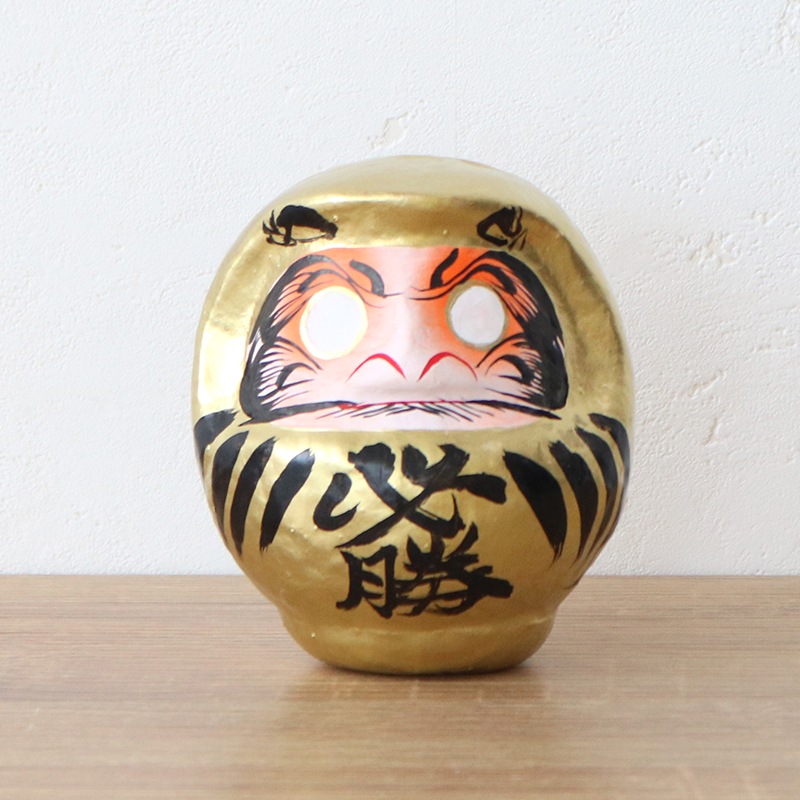 【ご予約商品】2026名入れだるまLサイズ　ゴールド