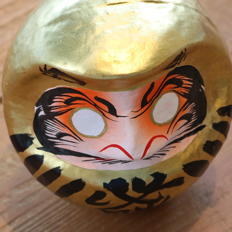 【ご予約商品】2026名入れだるまLサイズ　ゴールド