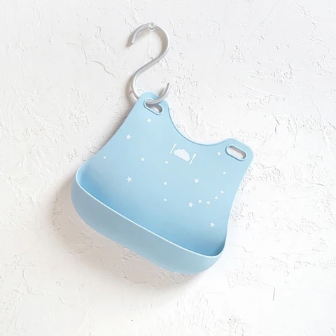 10mois(ディモア)シリコンビブ BL