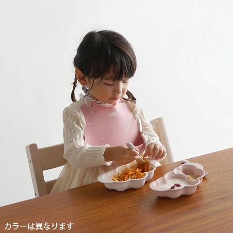 10mois(ディモア)シリコンビブ BL