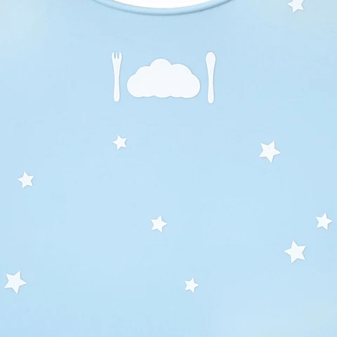 10mois(ディモア)シリコンビブ BL