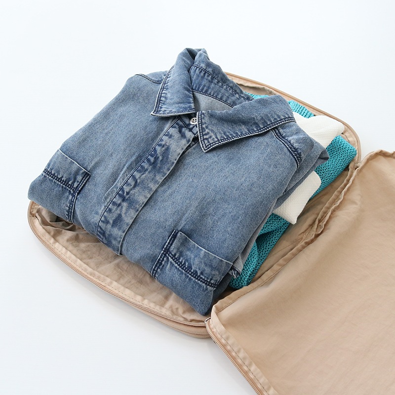 圧縮収納ポーチ L