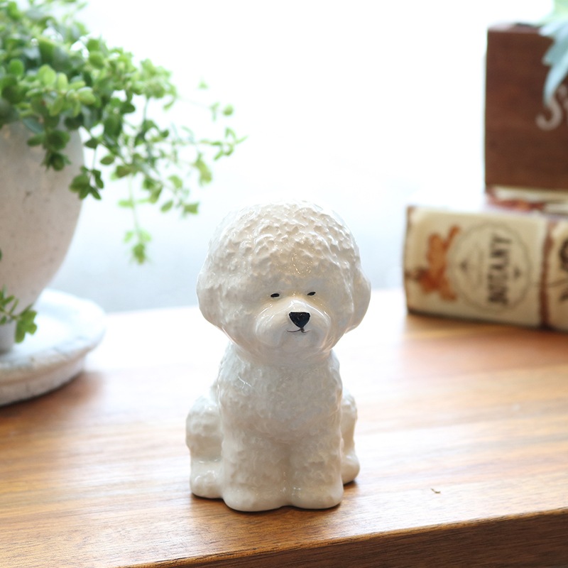 アニマルベース ビジョンフリーゼ |花瓶 Animal Vase Bichon frize