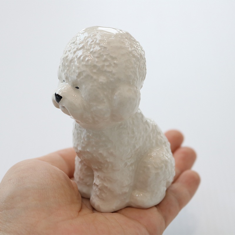 アニマルベース ビジョンフリーゼ |花瓶 Animal Vase Bichon frize