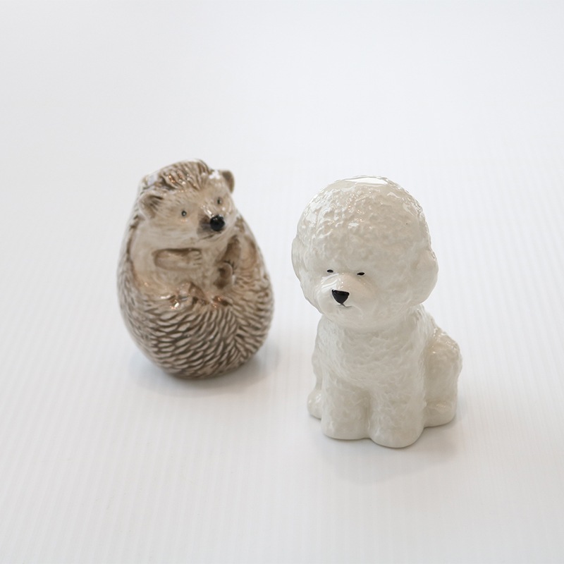 アニマルベース ビジョンフリーゼ |花瓶 Animal Vase Bichon frize