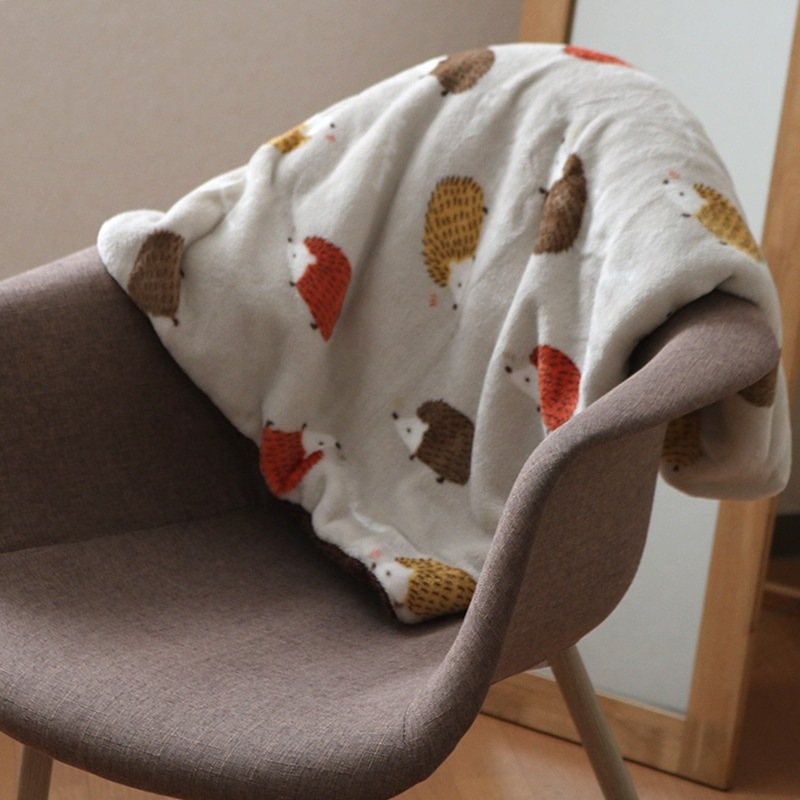 ボア付ブランケット　ランダムハリー