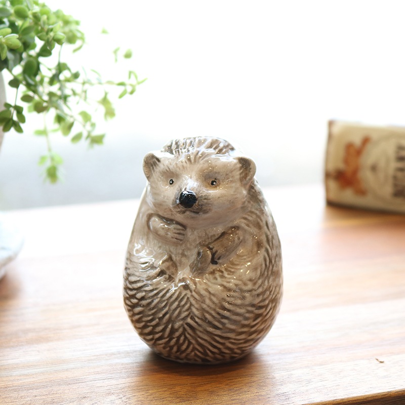 アニマルベース ハリネズミ |花瓶 Animal Vase C Hedgehog