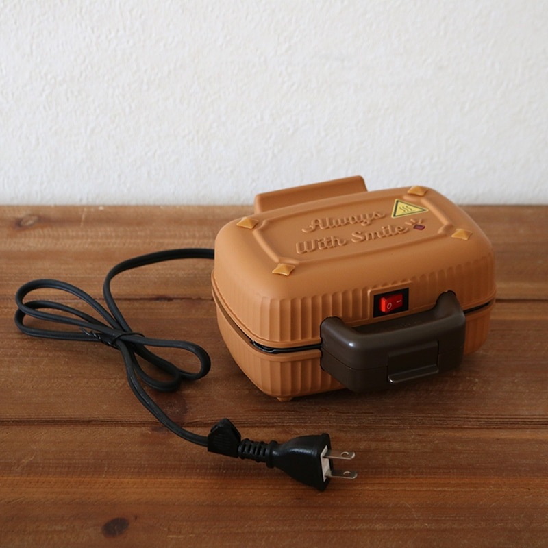 レコルト プレスサンドメーカー ミニ  ジンジャークッキー BR　