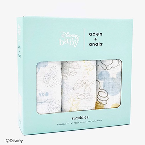 クラシック スワドル ミッキー＋ミニー|エイデン&アネイ