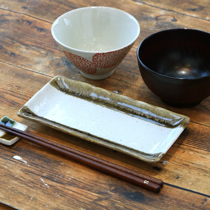 白唐津焼 白唐津益子 お好み皿 | ハンプティーダンプティー公式通販| 雑貨