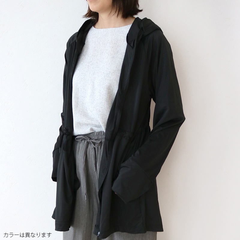 ママさんが考えた最強のUVパーカー ロングPPL