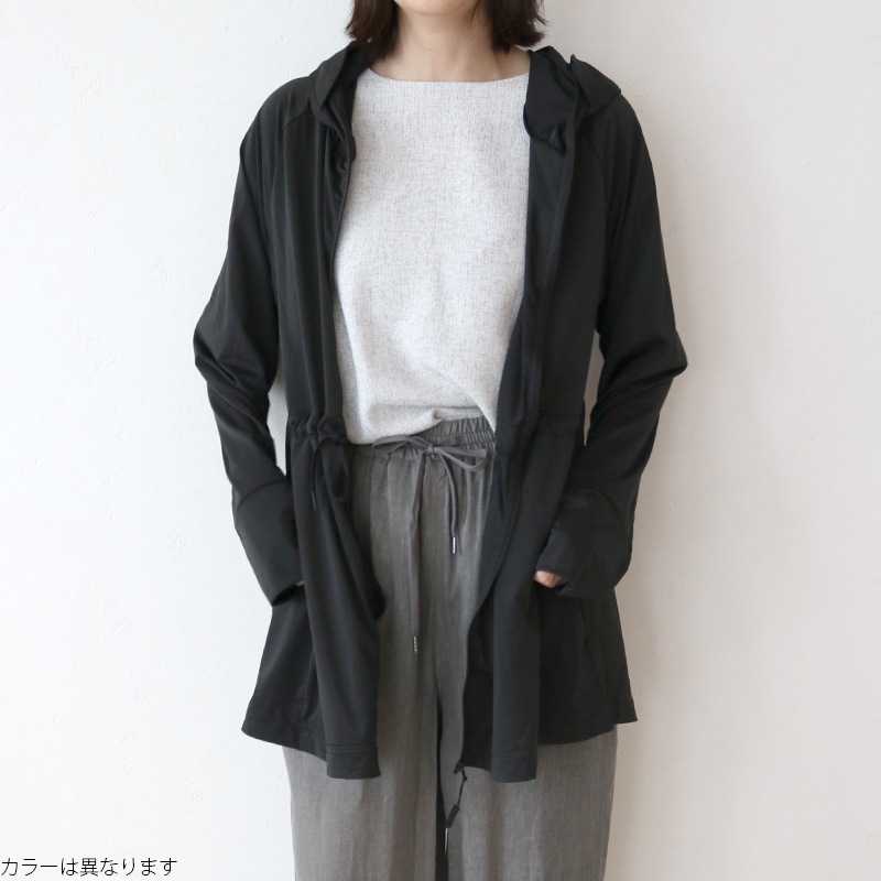 ママさんが考えた最強のUVパーカー ロングPPL