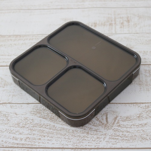 薄型弁当箱 抗菌フードマン８００ アッシュブラウン